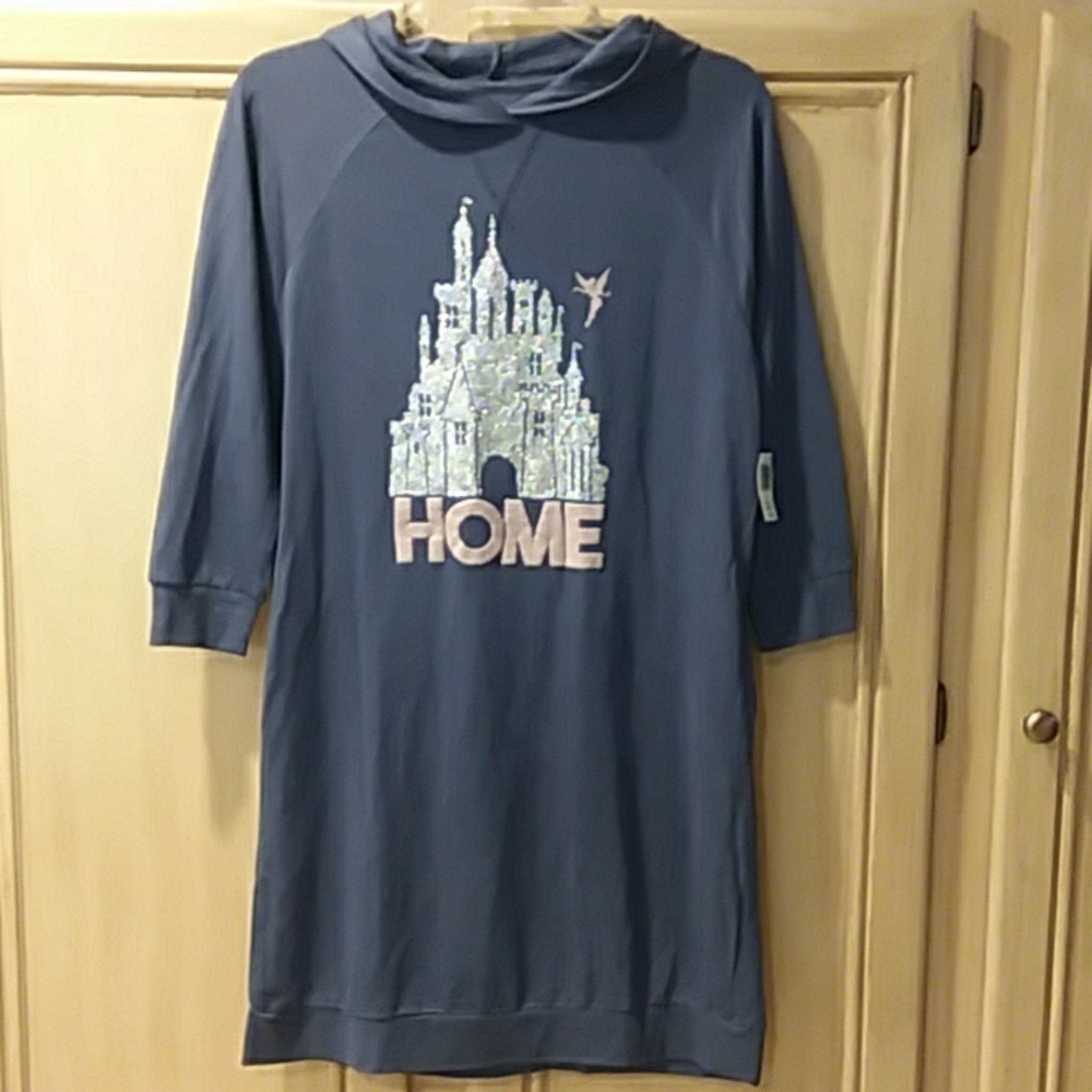Disney Parks small New glitter home sweatshirt
